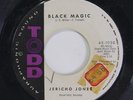 JERICHO JONES: Black Magic / Can A Young Love 45 (tol, sm wol) rare Rockabilly