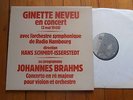 LP STIL S48 / GINETTE NEVEU violin  CONCERT 1948 BRAHMS