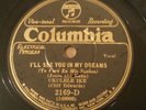 CLIFF EDWARDS UKULELE IKE 1930 I'LL SEE YOU IN MY DREAMS 78 Columbia 2169-D   E+
