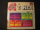 T. REX - die 4 grossen hits - get it on, hot love, jeepster, debora 2 SINGLES 7