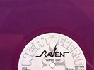 RAVEN - Wiped Out LP 1982 Orig. UK - NEAT 1004 - Purple Vinyl