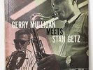 GERRY MULLIGAN-MEETS STAN GETZ-JAZZ LP on VERVE  NM, DG