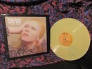 TOP YELLOW MARBLE WAX  DAVID BOWIE   HUNKY DORY RARE/DELUXE LAMINATED SPAIN LP