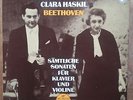 CLARA HASKIL ARTHUR GRUMIAUX BEETHOVEN 4 LPs box set Philips