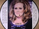 Adele Set Fire To The Rain 2 Vinyl LP Picture Disc PROMO Acapella Single 19 21