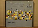 Rosalyn Tureck  Bach Well-Tempered Clavier Book 1  Decca DX-127 GL 3 LP Box