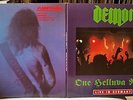 2LP DEMON One Helluva Night HEAVY METAL 1990 GATEFOLD VG+/EX 30000-416