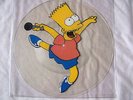 BART SIMPSON - DO THE BARTMAN   RARE UNCUT PICTURE DISC   EX