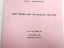 LESLIE BRICUSSE & ANTHONY NEWLEY Willy Wonka And The Chocolate Factory PROMO LP
