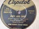 78 rpm-THE KING COLE TRIO- Body and soul CAPITOL 20010-354