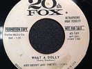 ROCKABILLY rarity LOU/RED BERRY & THE BEL RAVES Hot Rod / What A Dolly 20th FOX