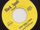 '75 BLACK SPADE REGGAE 45 CALEB SWEETBACK ZION HERE I COME nm ?