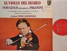 IVRY GITLIS*PAGANINI*le violon du diable *PHILIPS 6504 023*EX+/NM- SPANISH Pr
