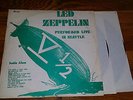 Classic Vintage Original Rare Led Zeppelin Vinyl Record Live in Seattle
