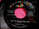 RONNIE HAIG - Don't You Hear Me Calling Baby - Near Mint 45 rpm - ABC-Par. 9912