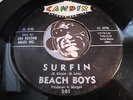 BEACH BOYS Surf 45 Candix #301 Surfin b/w Luau