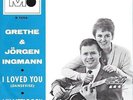 GRETHE and JORGEN INGMANN 45 I LOVED YOU DANSEVISE+PS HOLLAND RARE EUROVISION 63