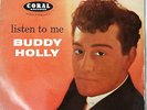 BUDDY HOLLY EP..LISTEN TO ME..(NO GLASSES).. UK 1ST ISSUE CORAL No FEP 2002
