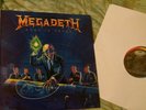 MEGADETH RUST IN PEACE 1st Press Greece 1990 Original LP + Inner RARE VG+