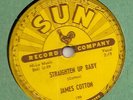 JAMES COTTON STRAIGHTEN UP BABY SUN 78 RARE BLUES