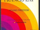 FRANCIS LAI YOUNG FREEDOM Rare SP COSMIC TRACK with fuzz synth solos 45T SP 1978