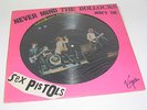 SEX PISTOLS NEVER MIND THE BOLLOCKS HERE'S THE 1978 VIRGIN PICTURE DISC LP