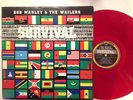 BOB MARLEY & THE WAILERS - Survival - TUFF GONG Red Vinyl VG+