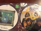 Beatles 45 rpm picture discs Records Penny lane and Yellow submarine nm