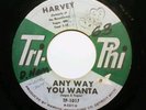 Northern/Popcorn R&B - Harvey - Any Way You Wanta / She Loves Me So Tri-Phi 1017