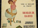 JOHNNY HALLYDAY -100 KILOS DE BARRO - RARE SPAGNE EP 1961