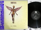 NIRVANA IN UTERO GEFFEN MVJG 25004 Japanese Pressing OBI Vinyl LP