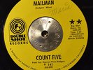 RARE PSYCH ROCK 45 - COUNT FIVE - MAILMAN /PRETTY BIG MOUTH Double Shot HEAR