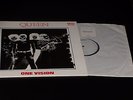 12' MAXI 45 rpm  - TEST PRESSING - QUEEN - ONE VISION - 1985 - FRENCH