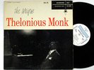 THELONIOUS MONK QUARTET: THE UNIQUE riverside LP / white label MONO DG