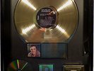 Elvis Presley The Top Ten Hits US RIAA Music Record Award goldene Schallplatte