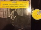 DGG SLPM 139 119 first tulip Brahms cello sonatas FOURNIER Firkusny