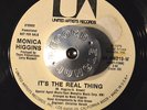 RARE CROSSOVER SOUL 45 - MONICA HIGGINS - IT'S THE REAL THING UA HEAR