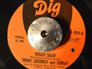 RARE FUNK SOUL 45 - FRIDAY, SATURDAY AND SUNDAY - POTATO SALAD Dig HEAR