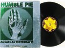 Humble Pie As Safe As Yesterday Is Canadian Press and cover 1973 Near Mint Vinyl