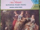 MOZART - Piano Sonatas Nos. 8/11/16/14 / Fantasies MARIA JOAO PIRES ERATO 2LP NM