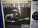 SXL 2266 WBg ED1 *GAMBA* CONDUCTS *ROSSINI OVERTURES* LONDON SYMPHONY* NM