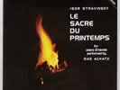 I STRAVINSKY  LP Rite Of Spring *D Achatz BIS Audiophile 1981 Signed