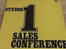 VARIOUS - SALES CONFERENCE - LP STUDIO ONE LISTEN ?
