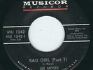 GA R&B Northern soul Lee Moses MUSICOR 1242 Bad girl - part 1 / Part 2 MP3