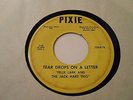 R&B SOUL ,FELIX LARK AND THE JACK HART TRIO TEARDROPS ON A LETTER 45 VINYL  VG+