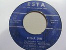 COLUMBUS PHARAOHS China Girl 45 ESTA doowop rare VG- plays OK