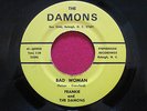 FRANKIE & THE DAMONS * BAD WOMAN * RARE CAROLINA NORTHERN SOUL FUNK 45 EX LISTEN