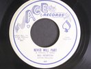 BILL HORTON & SILHOUETTES: Never Will Part / Evelyn 45 Vocal Groups