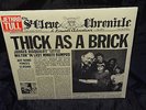 JETHRO TULL THICK AS A BRICK SEALED 1973 1ST PRESS? LP W/ 12-page gatefold-style