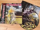 IRON MAIDEN Iron Maiden 1980 debut limited edition Picture Disc vinyl LP Mint